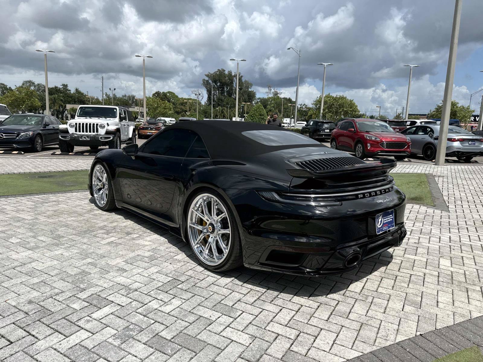 Used 2025 Black Porsche Turbo image 19