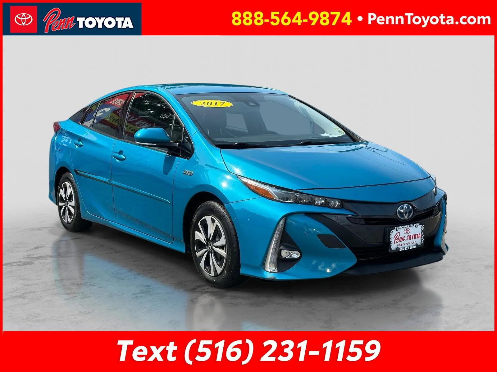 Used 2017 BLUE MAGNETISM Toyota  image 1