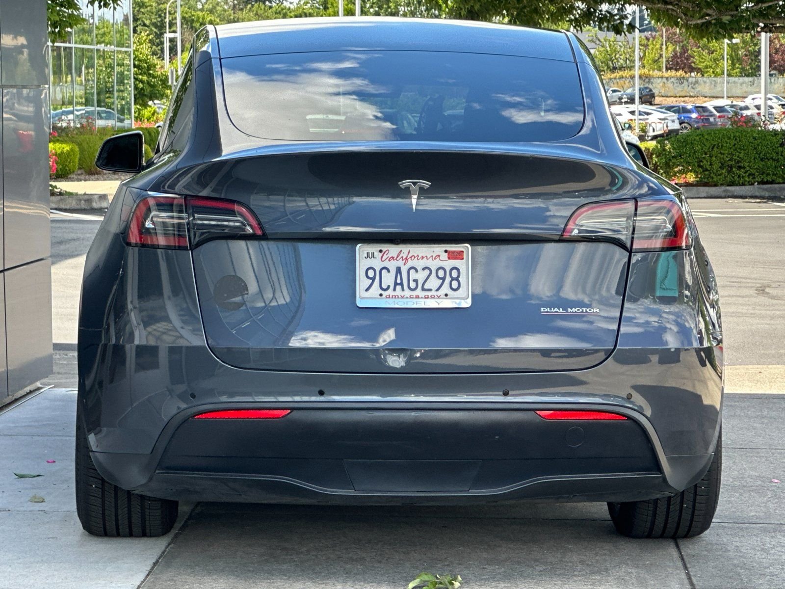 Used 2022 Gray Tesla Performance image 4