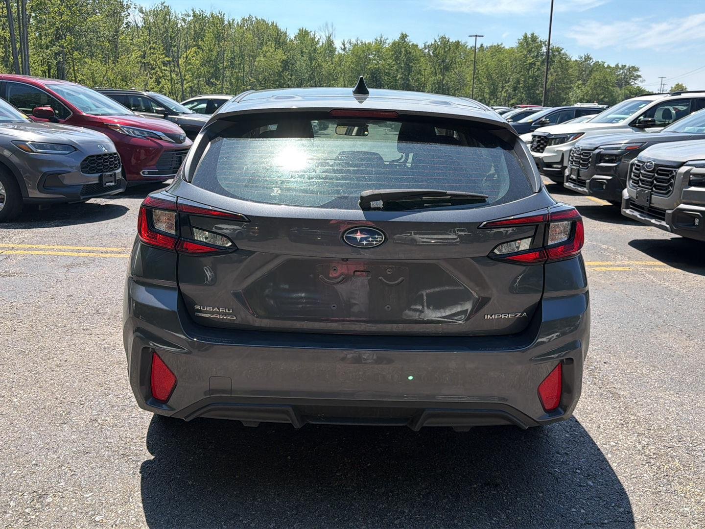 Used 2024 Magnetite Gray Metallic Subaru Base image 9