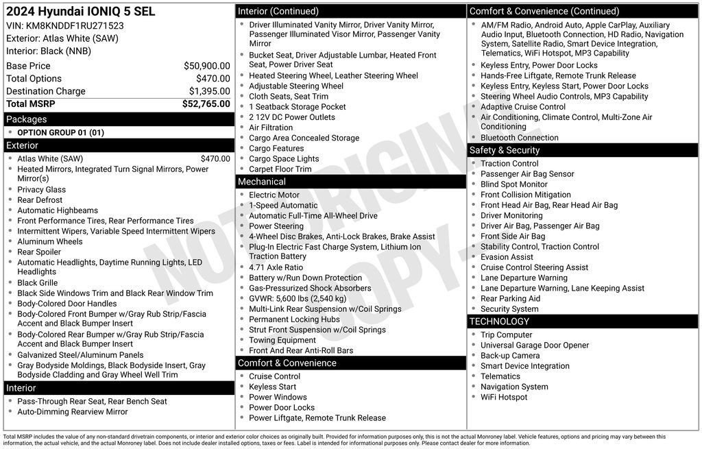 2024 Hyundai IONIQ 5 SEL - Photo 37