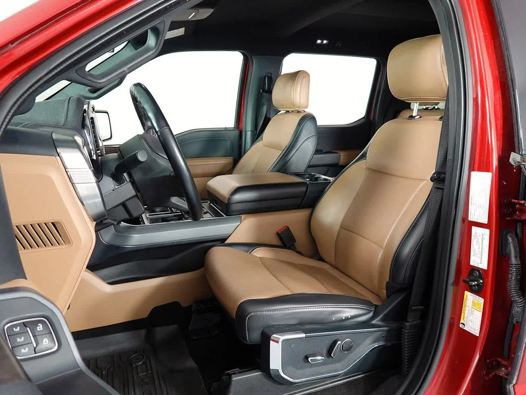Used 2021 Red Ford Lariat image 11