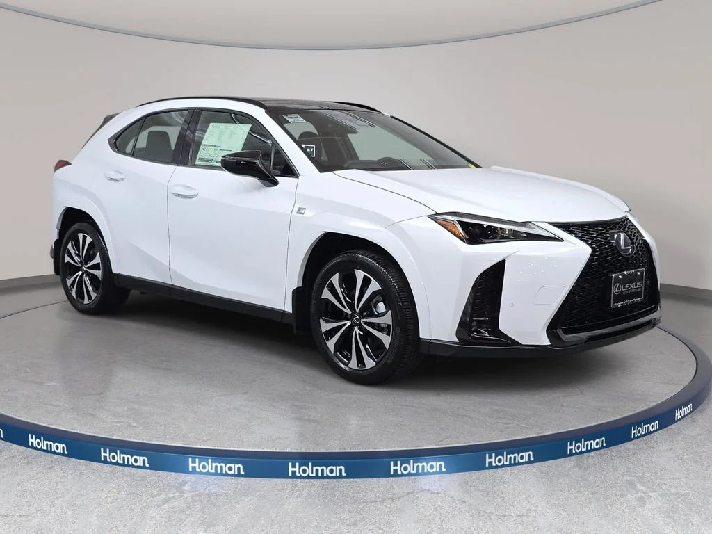 New 2026 Ultra White with Obsidian roof Lexus F SPORT DESIGN AWD image 3