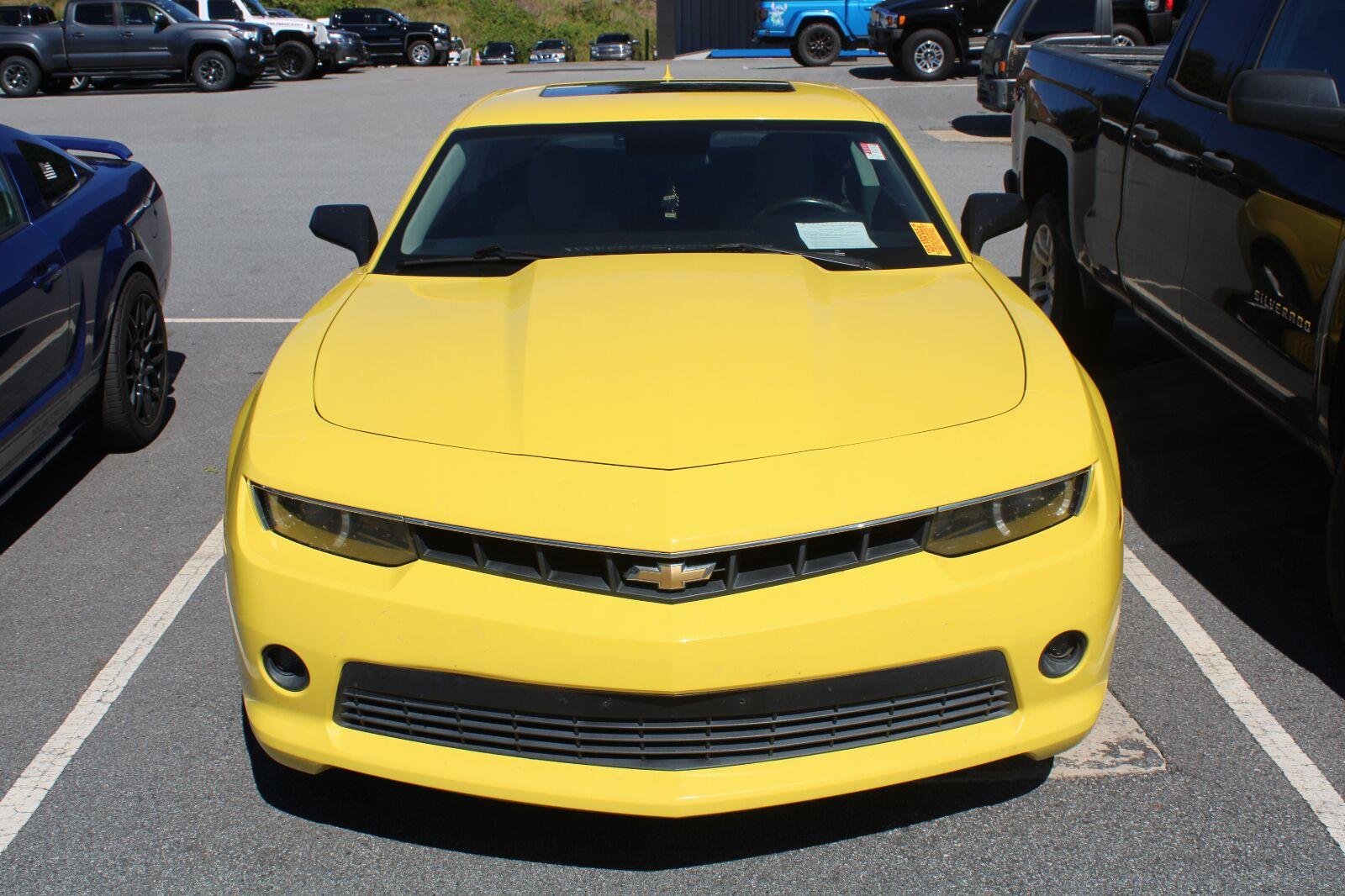Used 2015 Bright Yellow Chevrolet LT image 2