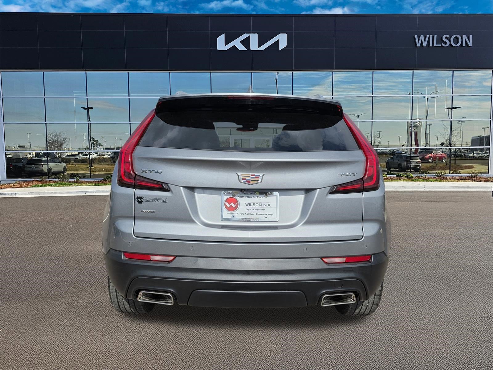 Used 2023 Argent Silver Metallic Cadillac AWD Luxury image 5