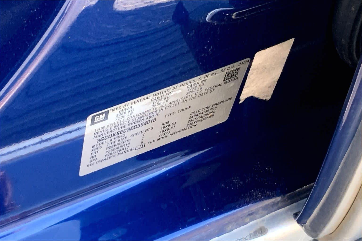 Used 2014 Blue Topaz Metallic Chevrolet LTZ image 37