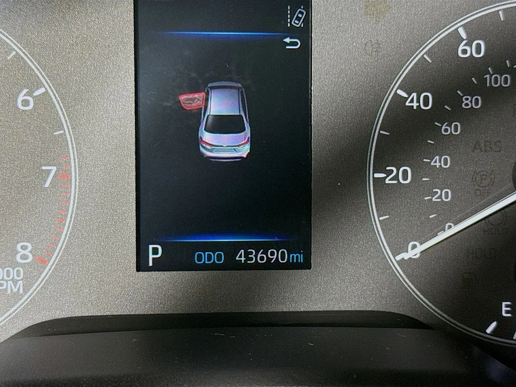 Certified Used 2023 Ruby Flare Pearl Toyota LE image 12