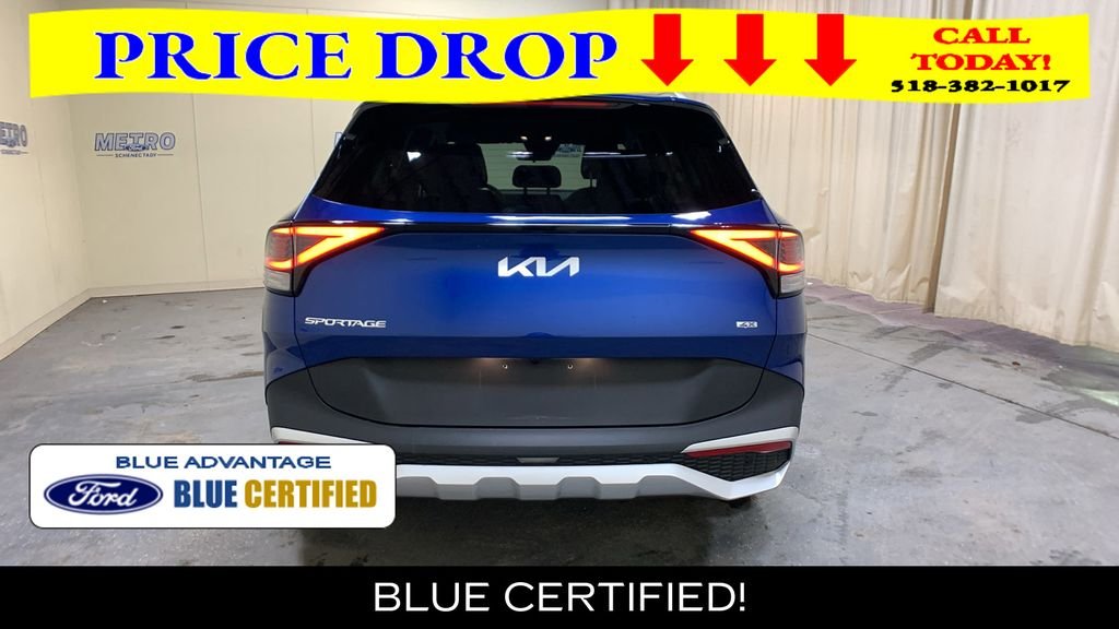 Certified Used 2025 Sapphire Blue Kia EX image 4