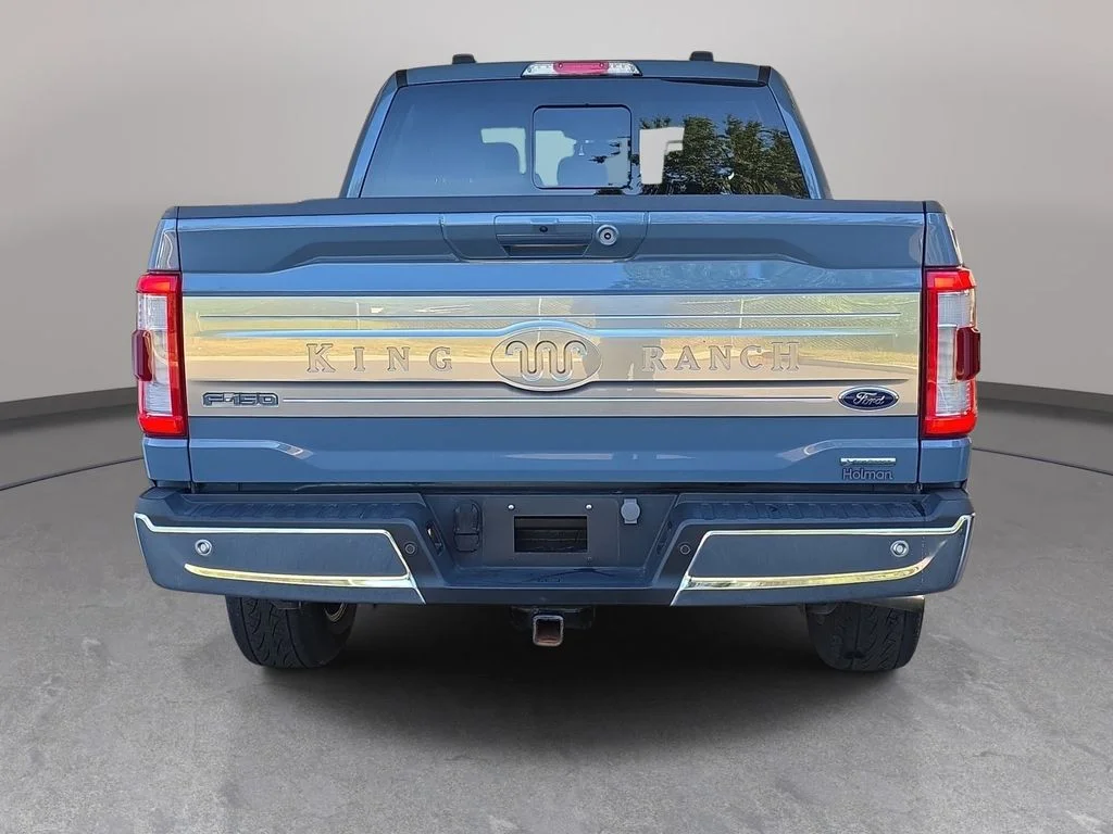 Used 2023 Azure Gray Metallic Ford King Ranch image 6