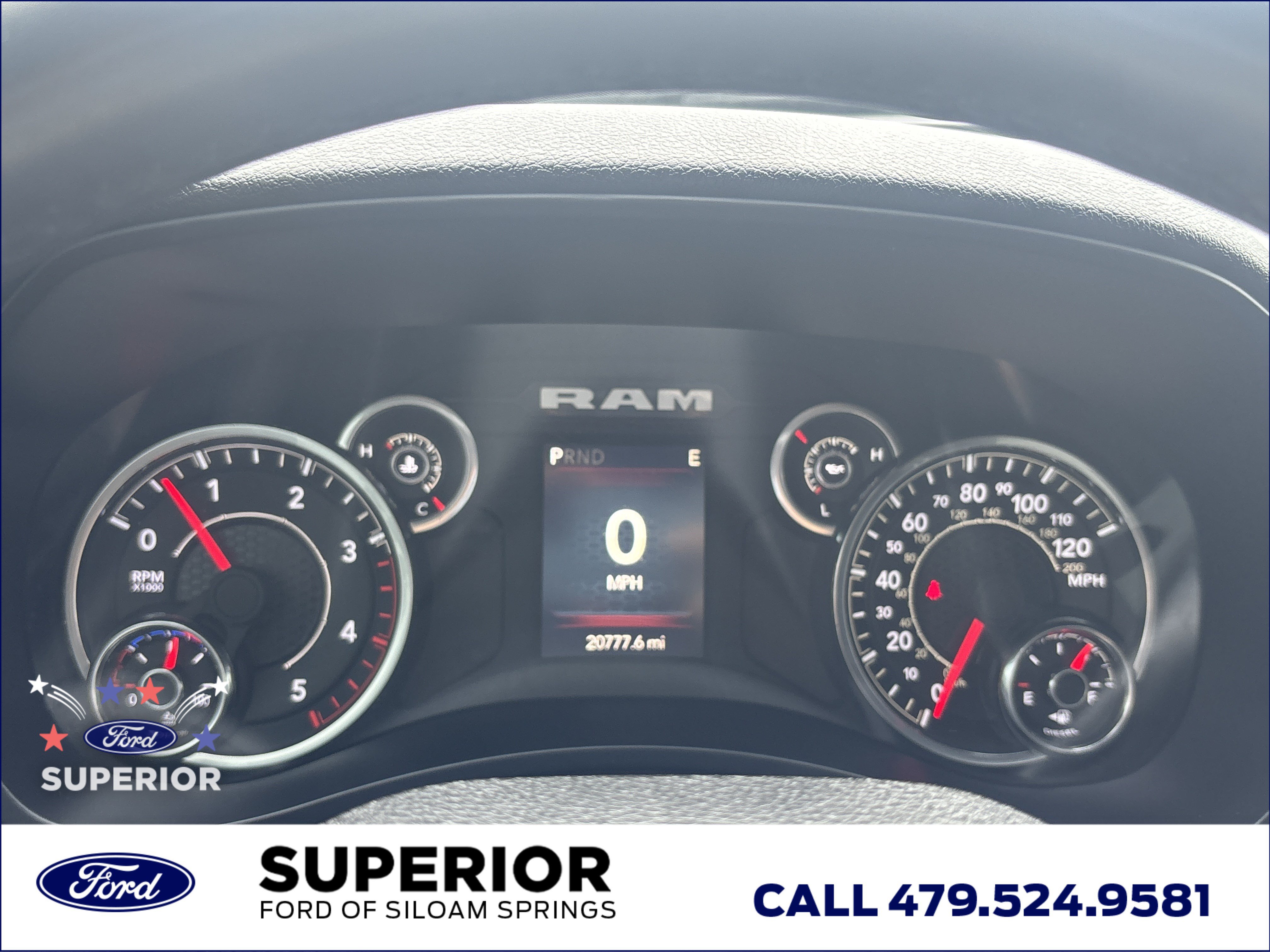 Used 2024 Bright White Clearcoat Ram Big Horn image 24