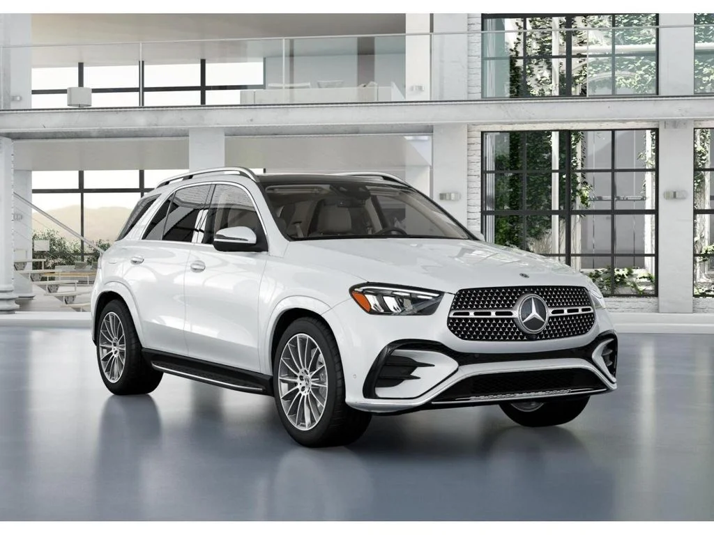 New 2026 MANUFAKTUR Moonlight White Metallic Mercedes-Benz GLE 450 image 10