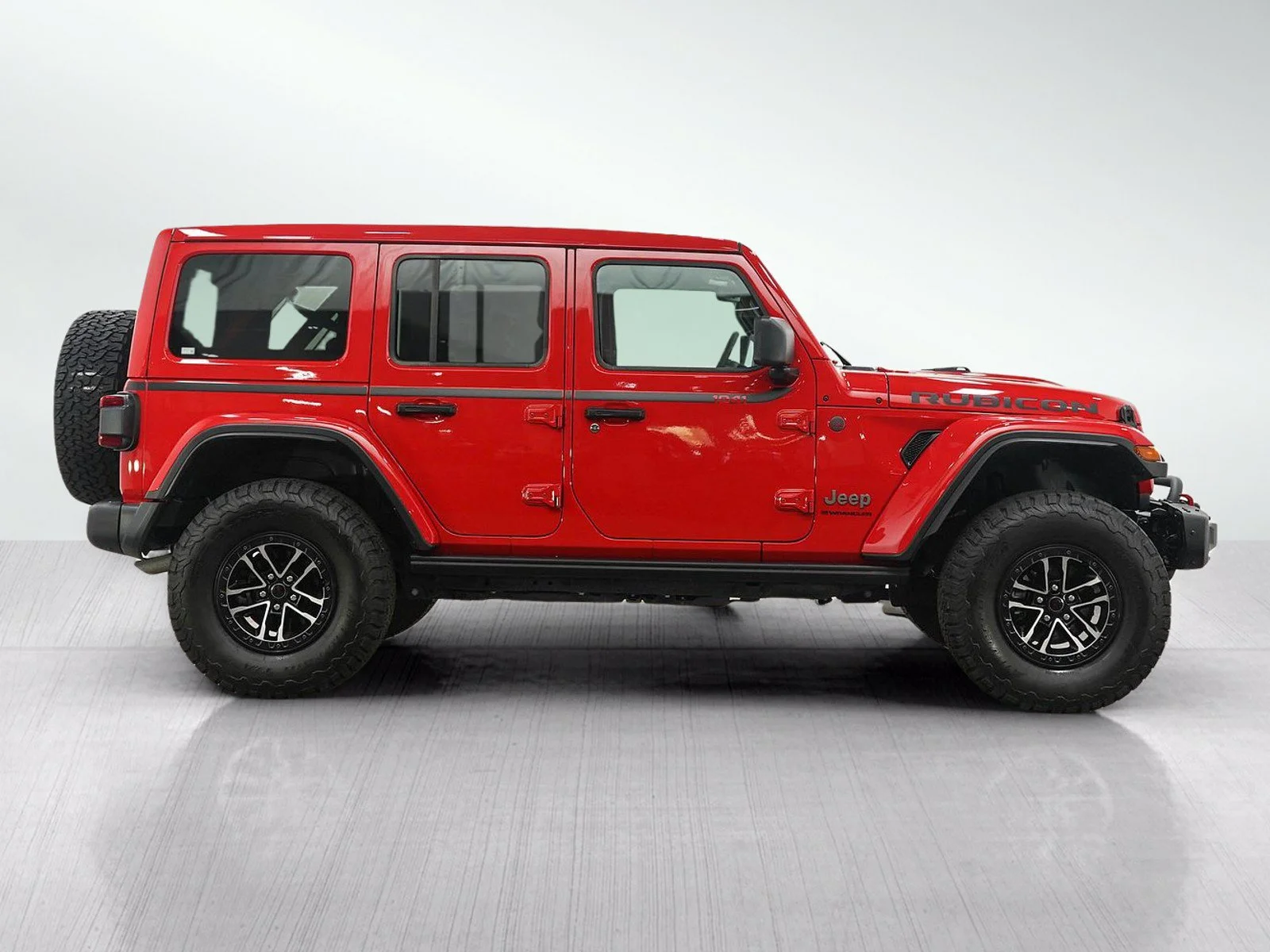 Used 2025 Firecracker Red Clearcoat Jeep Rubicon image 6