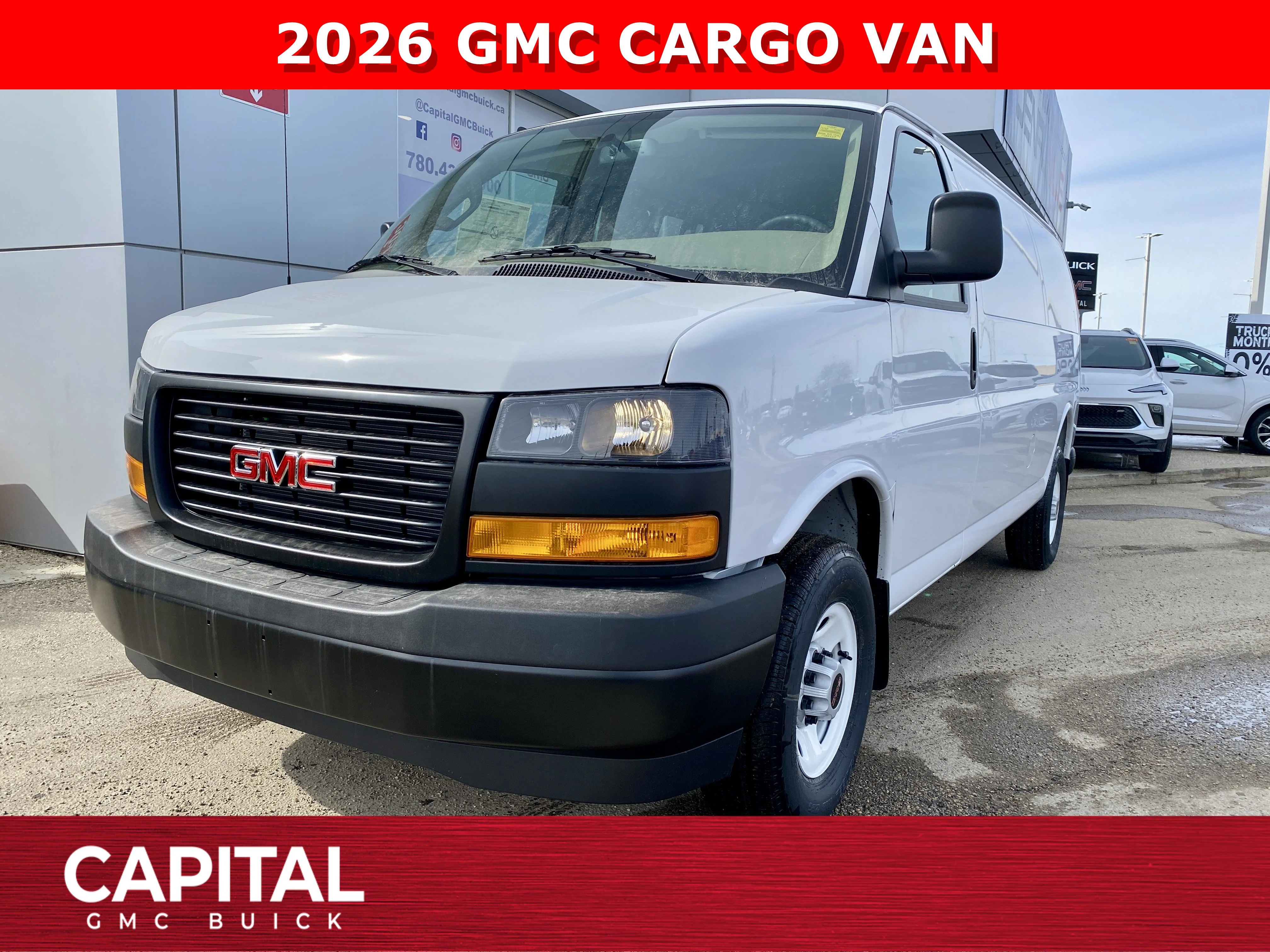 New 2026 Summit White GMC RWD 3500 155 image 1