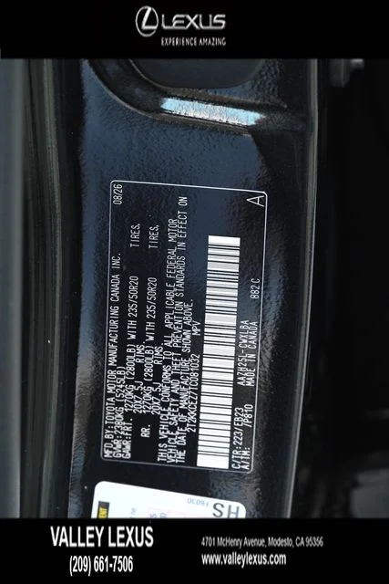 New 2026 Caviar Lexus NX 350h F SPORT HANDLING AWD image 25