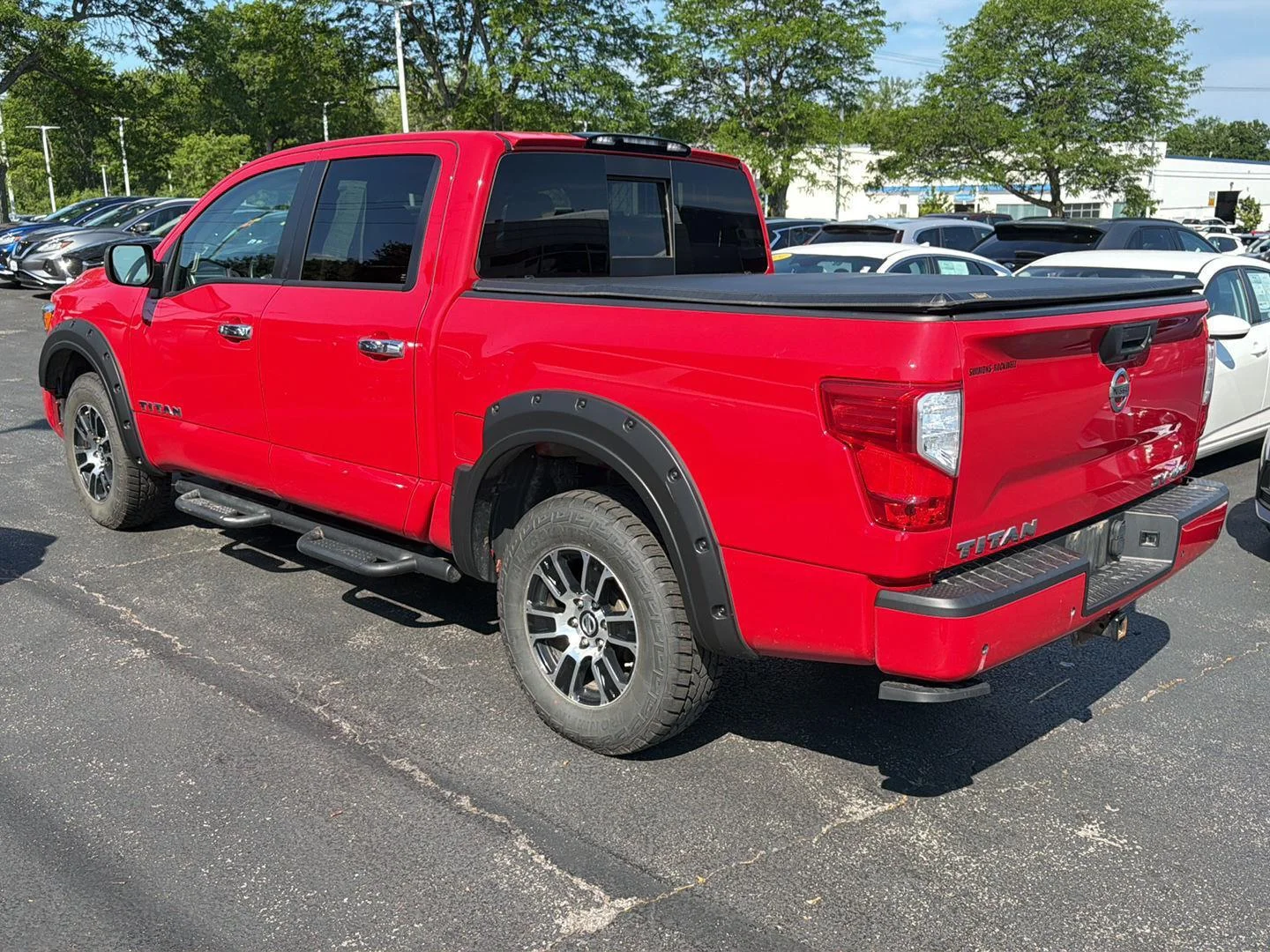 Used 2021 Red Alert Nissan SV image 4