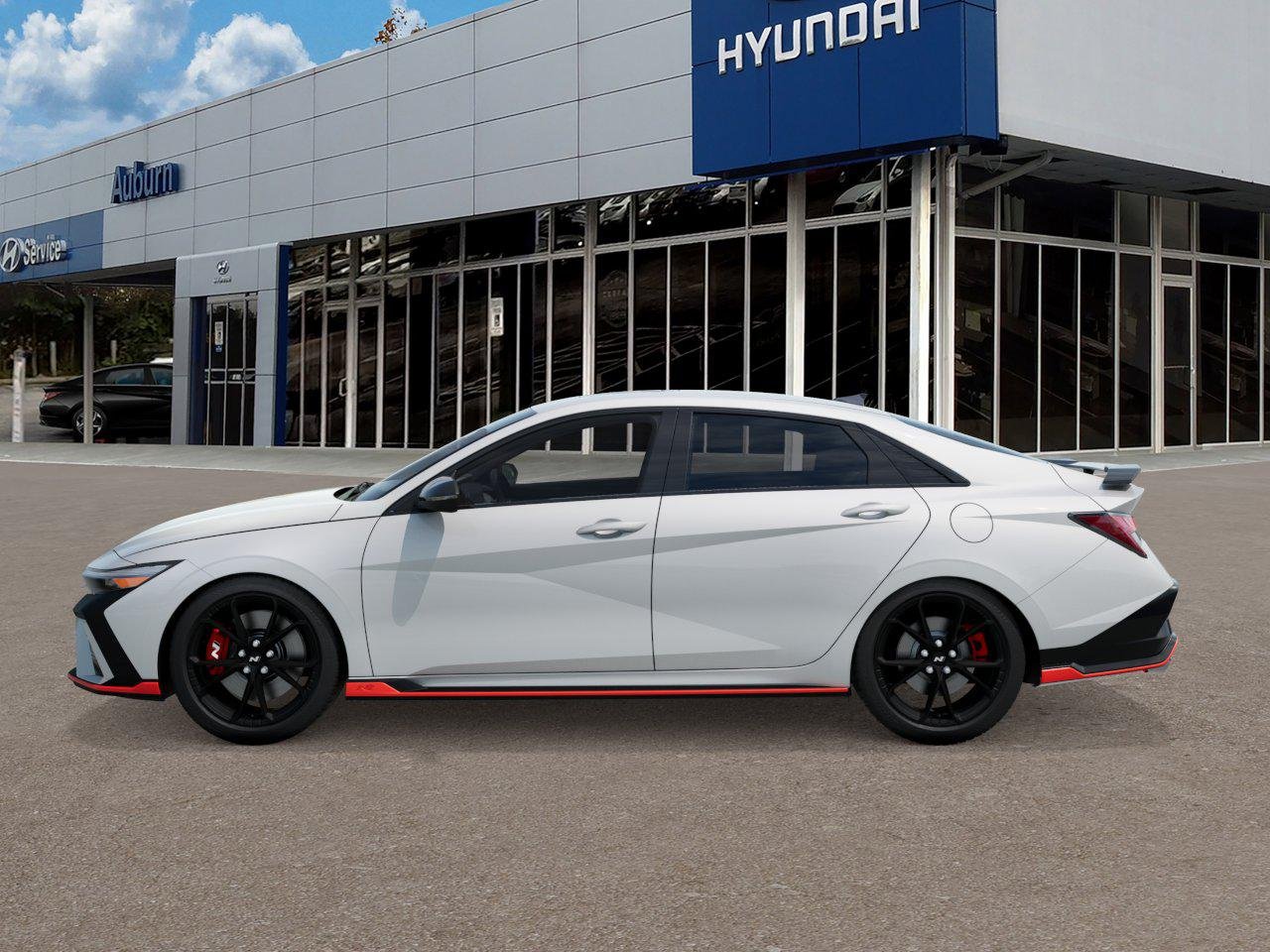 New 2026 White Hyundai Sedan image 3