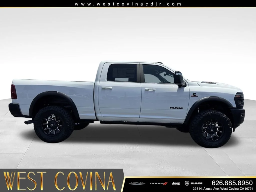 New 2026 Bright White Clearcoat RAM Rebel image 12
