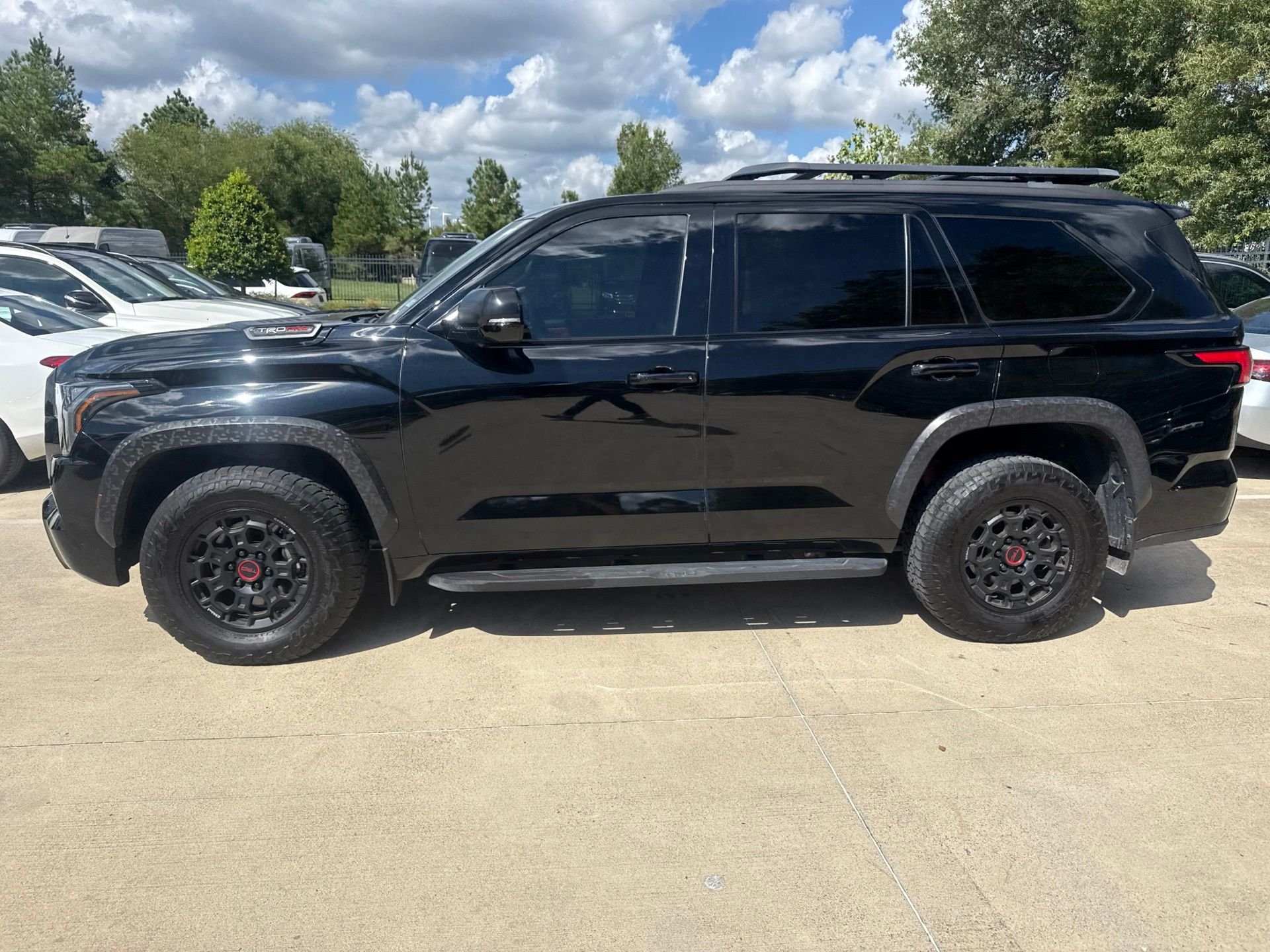 Used 2025 Midnight Black Metallic Toyota TRD Pro image 7