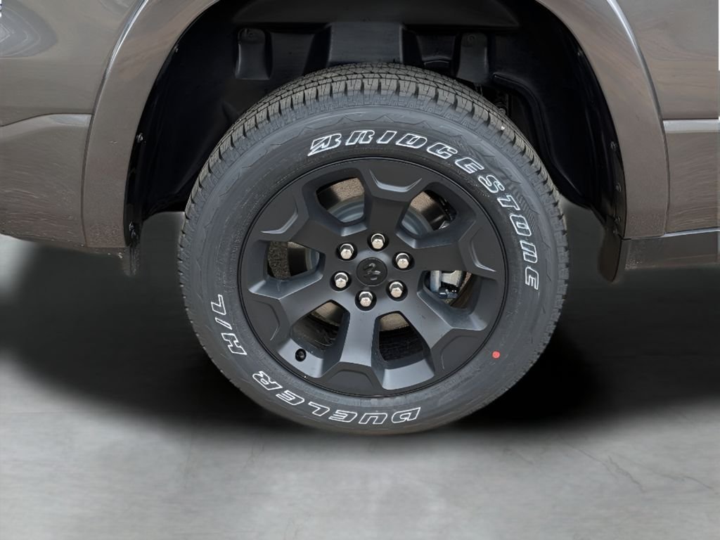 New 2026 Granite Crystal Metallic Clear-Coat Exterior Paint RAM Big Horn Night Edition Hemi 4x4 Crew Cab image 3