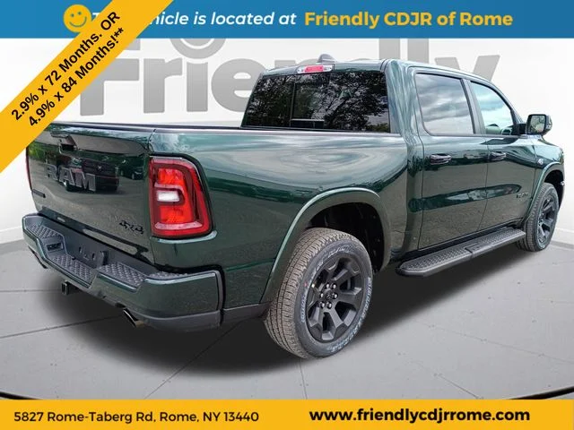 New 2026 Serrano-Green Metallic Exterior Paint RAM Big Horn/Lone Star image 5