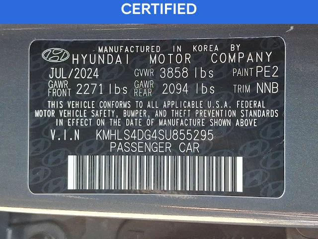 Used 2025 Gray Hyundai SEL Convenience image 27