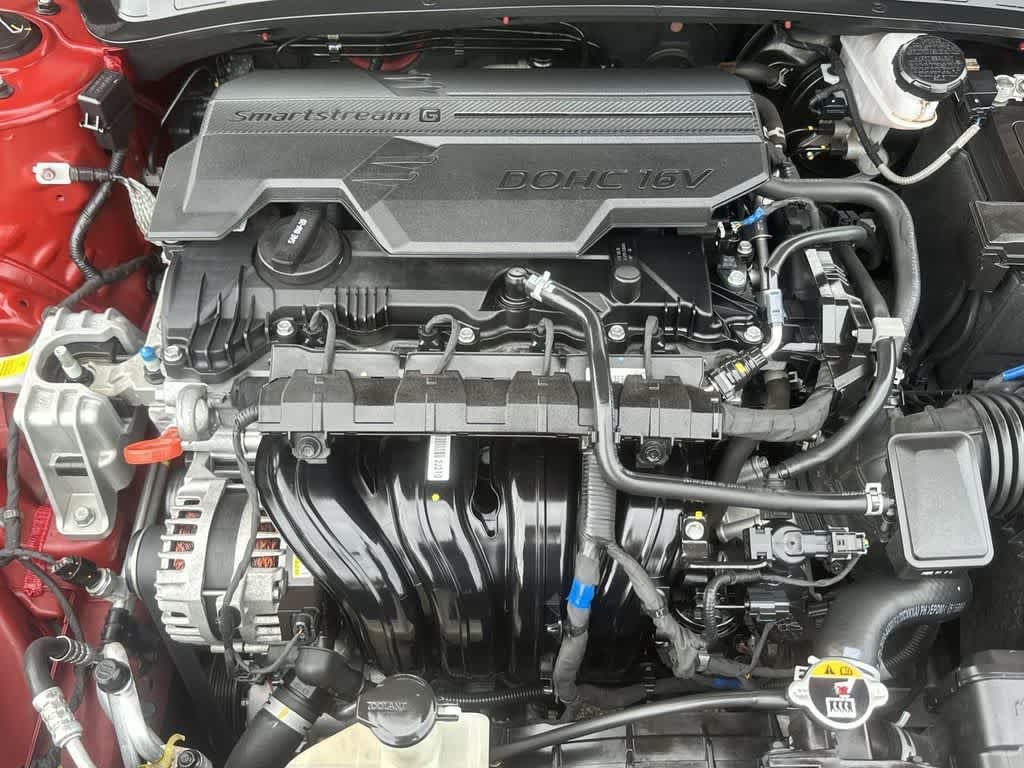 Used 2023 Scarlet Red Pearl Hyundai SEL image 12