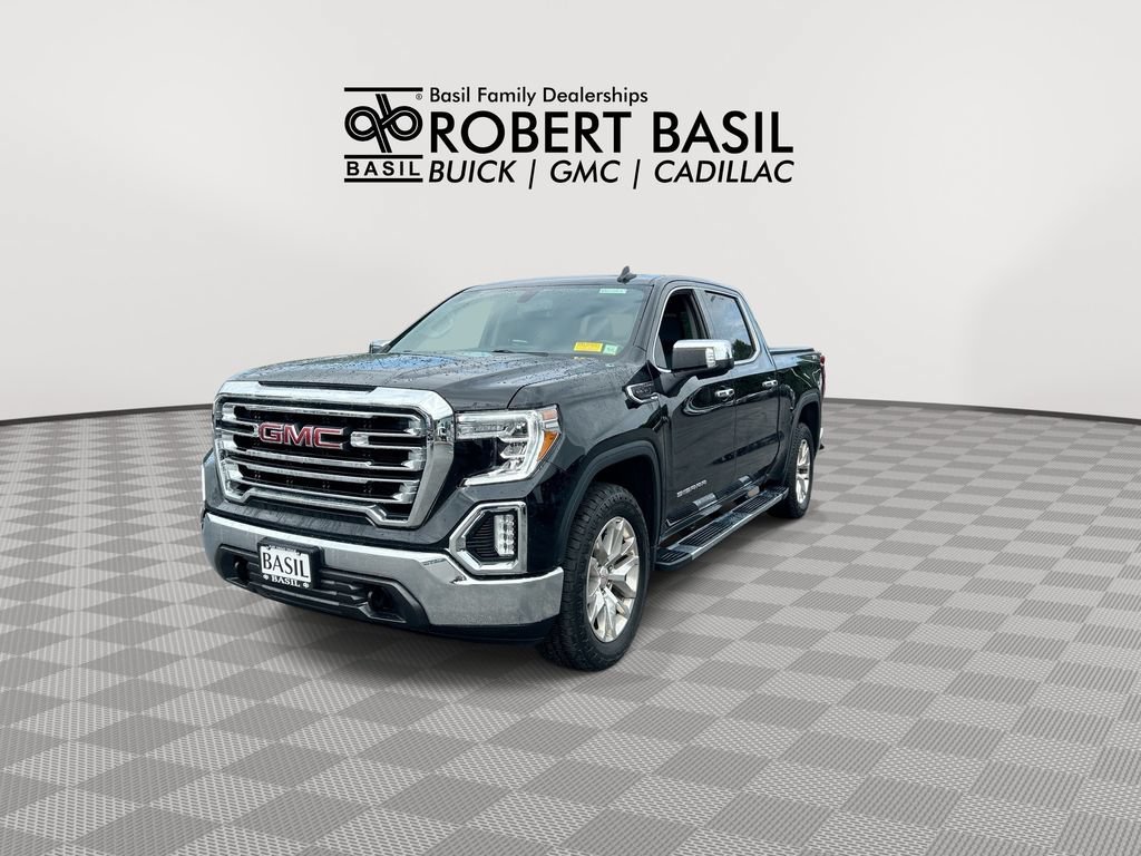 Used 2022 ONYX BLACK GMC SLT image 4