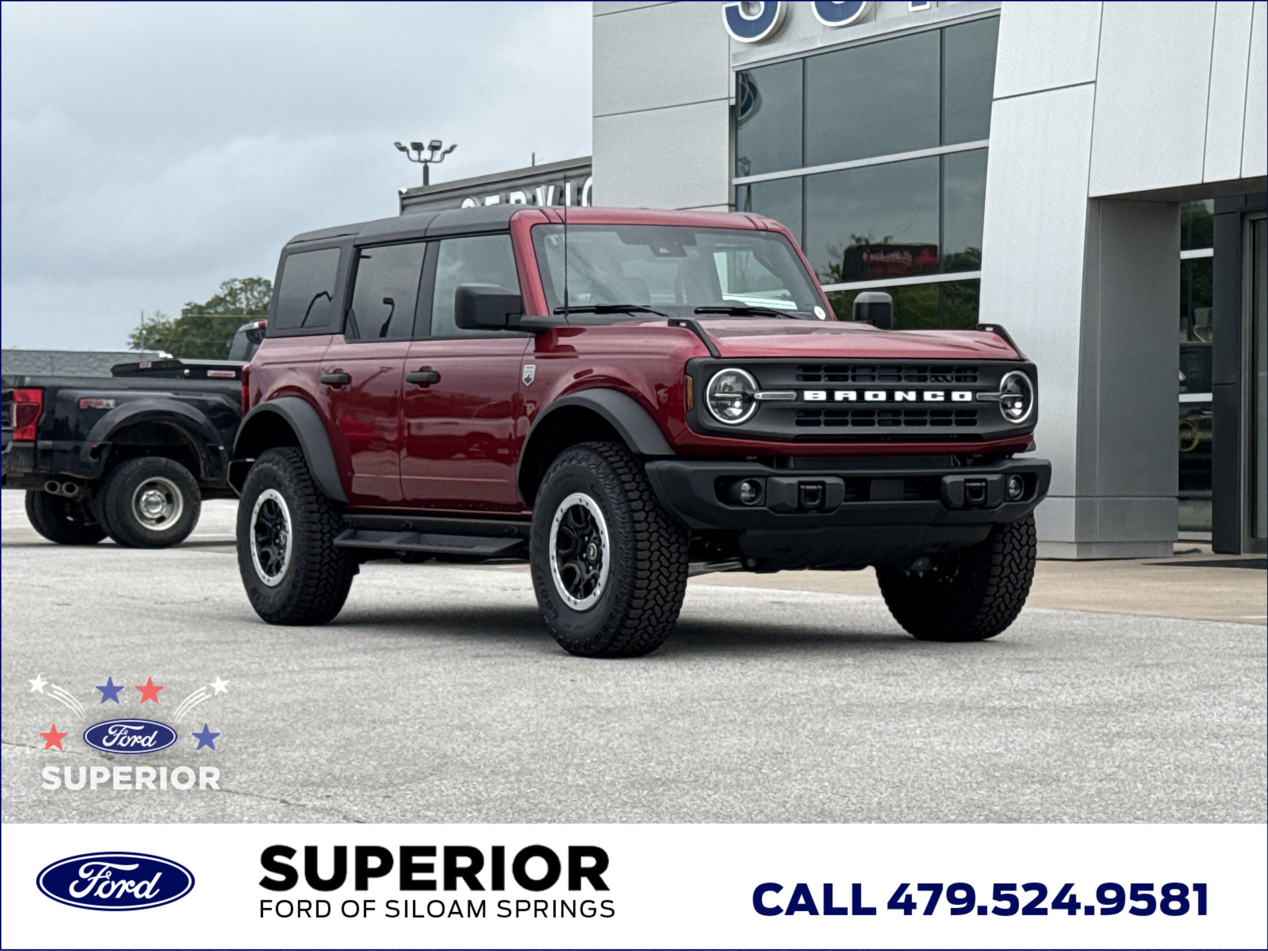 New 2026 Ruby Red Metallic Tinted Clearcoat Ford Big Bend 4WD image 1