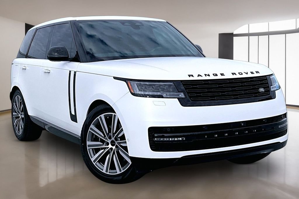 Certified Used 2025 Icy White Satin Land Rover Autobiography image 3