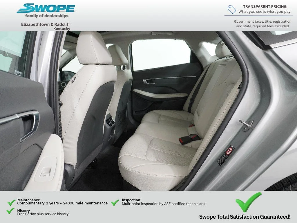 Certified Used 2023 Curated Silver Hyundai Limited image 11