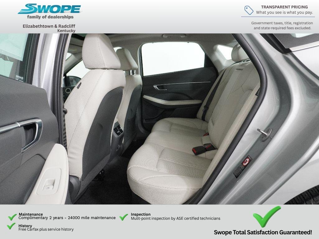Certified Used 2023 Curated Silver Hyundai Limited image 11