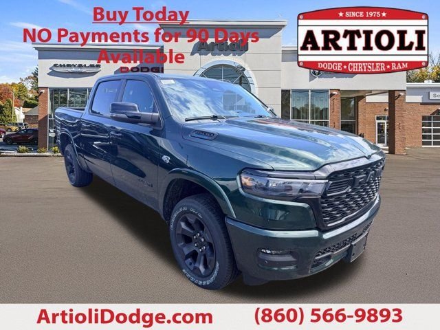 New 2026 Serrano-Green Metallic Exterior Paint RAM Big Horn/Lone Star image 1