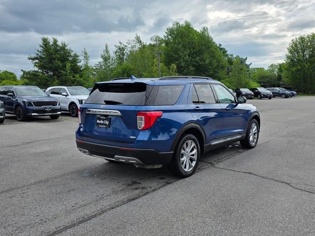 Used 2020 Blue Metallic Ford XLT image 8