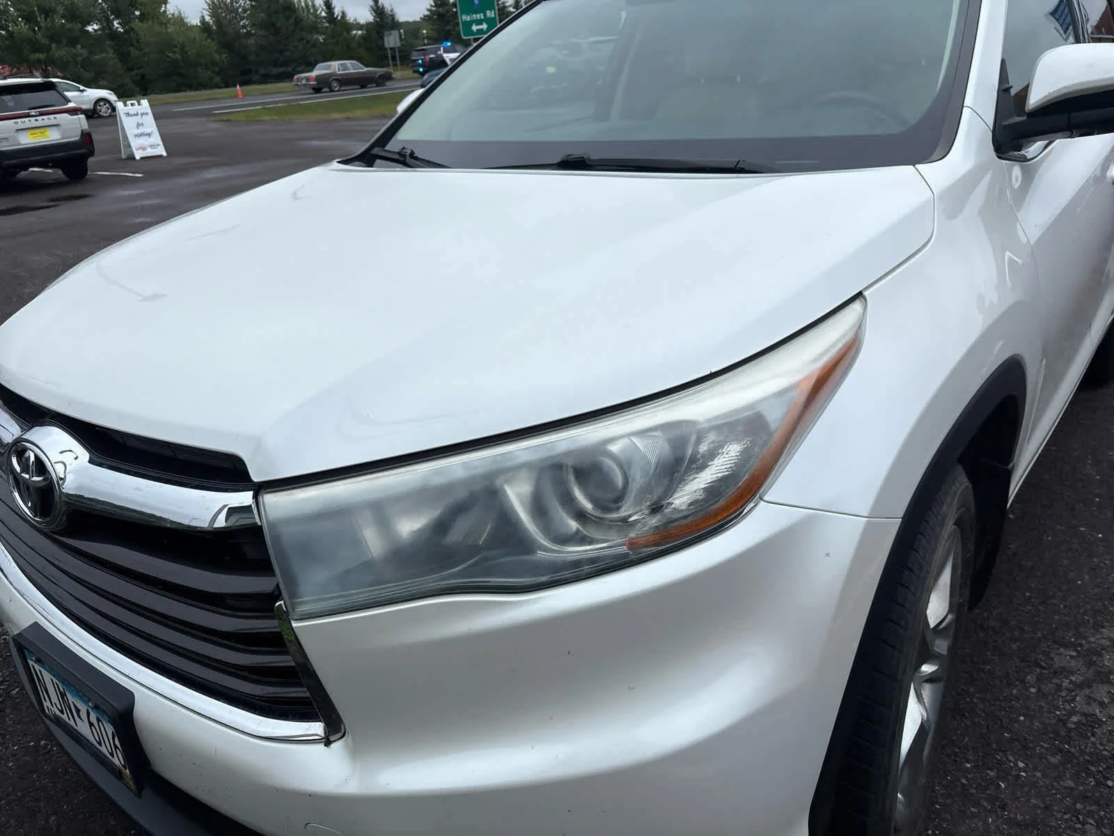 Used 2015 Blizzard Pearl Toyota Limited image 2