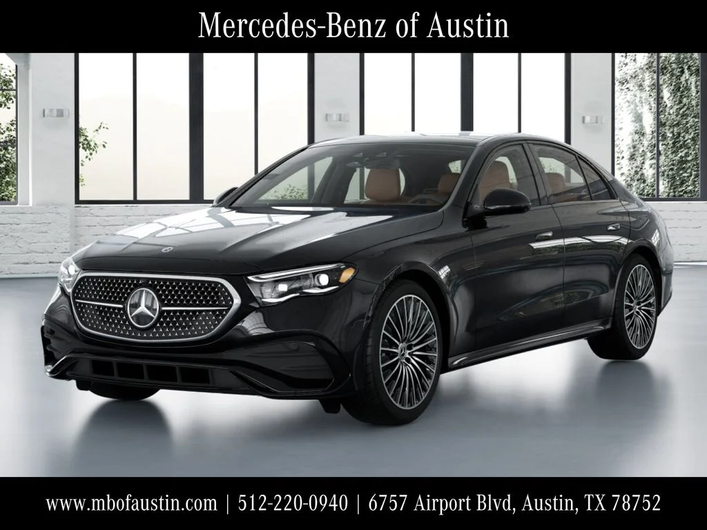 New 2027 Black Mercedes-Benz E 350 image 1