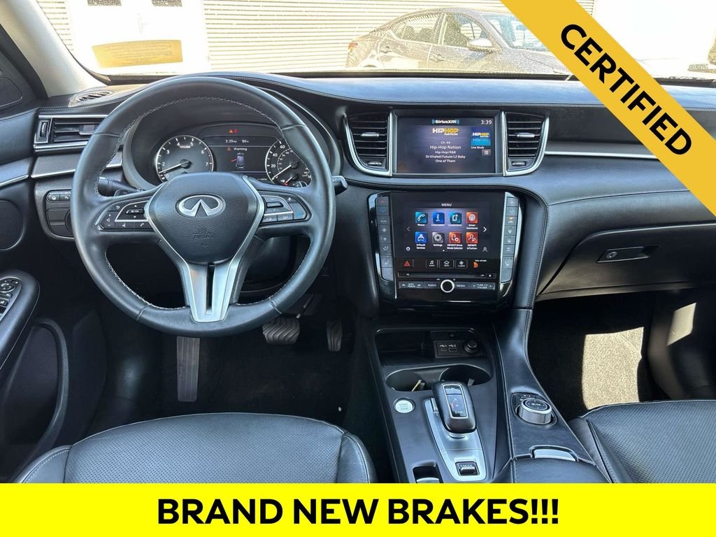 Certified Used 2023 Black INFINITI LUXE image 12