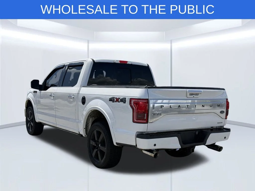 Used 2016 White Ford Platinum image 3