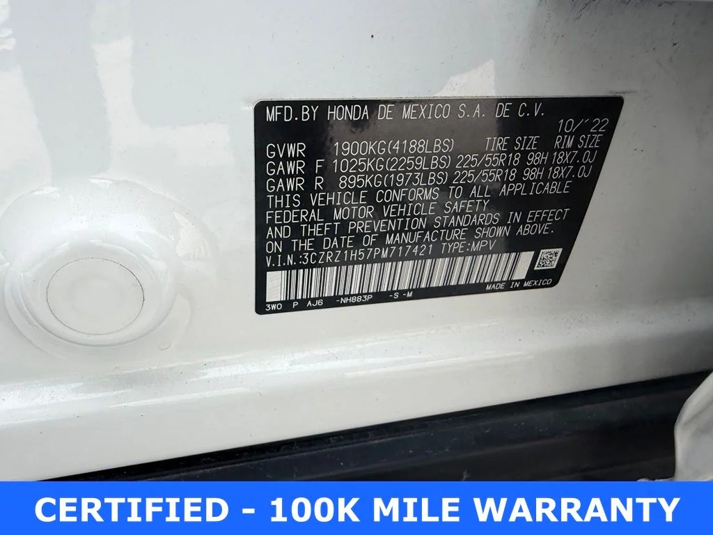 Certified Used 2023 Platinum White Pearl Honda Sport image 23