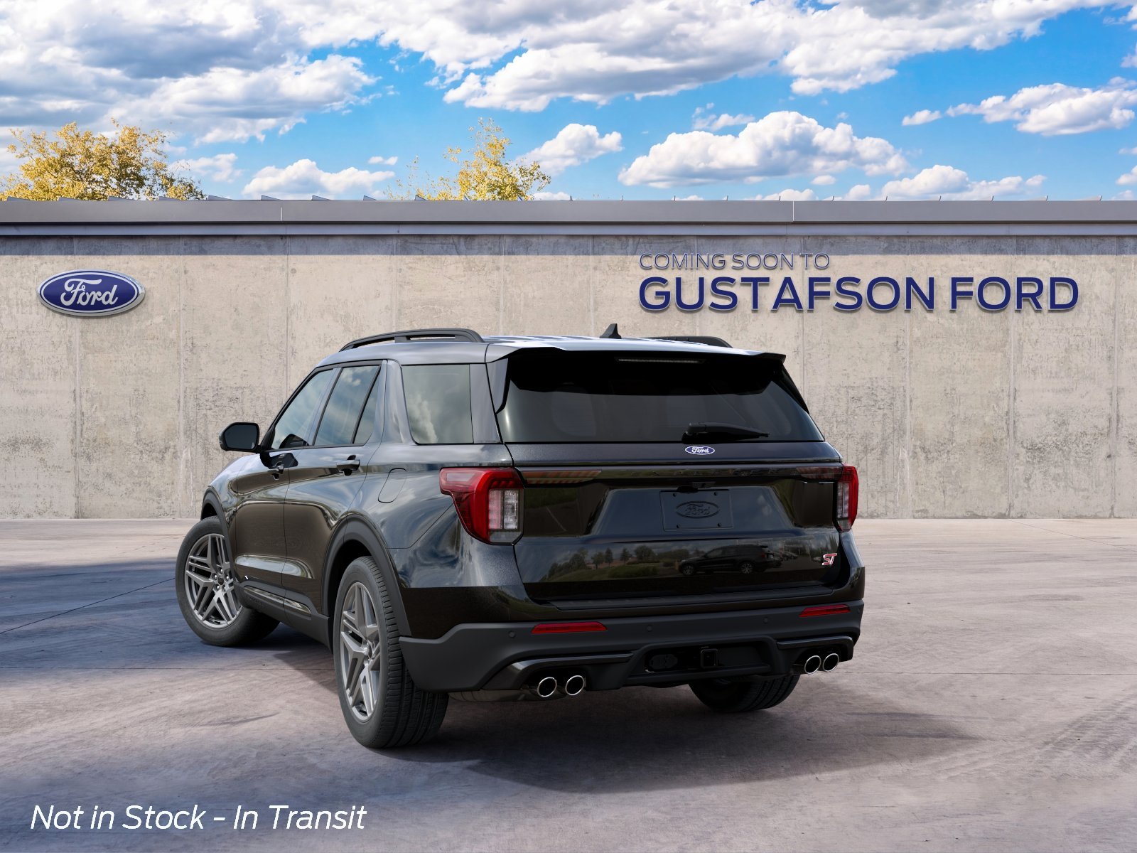 New 2027 Agate Black Metallic Ford ST image 8