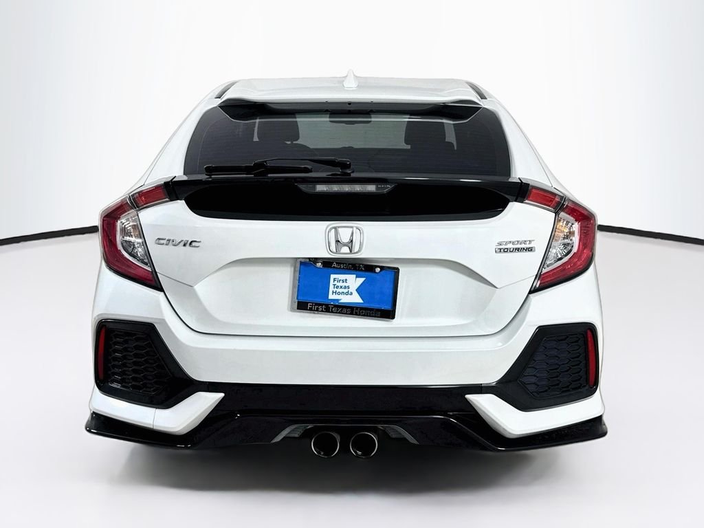 Used 2019 White Orchid Pearl Honda Sport Touring image 6