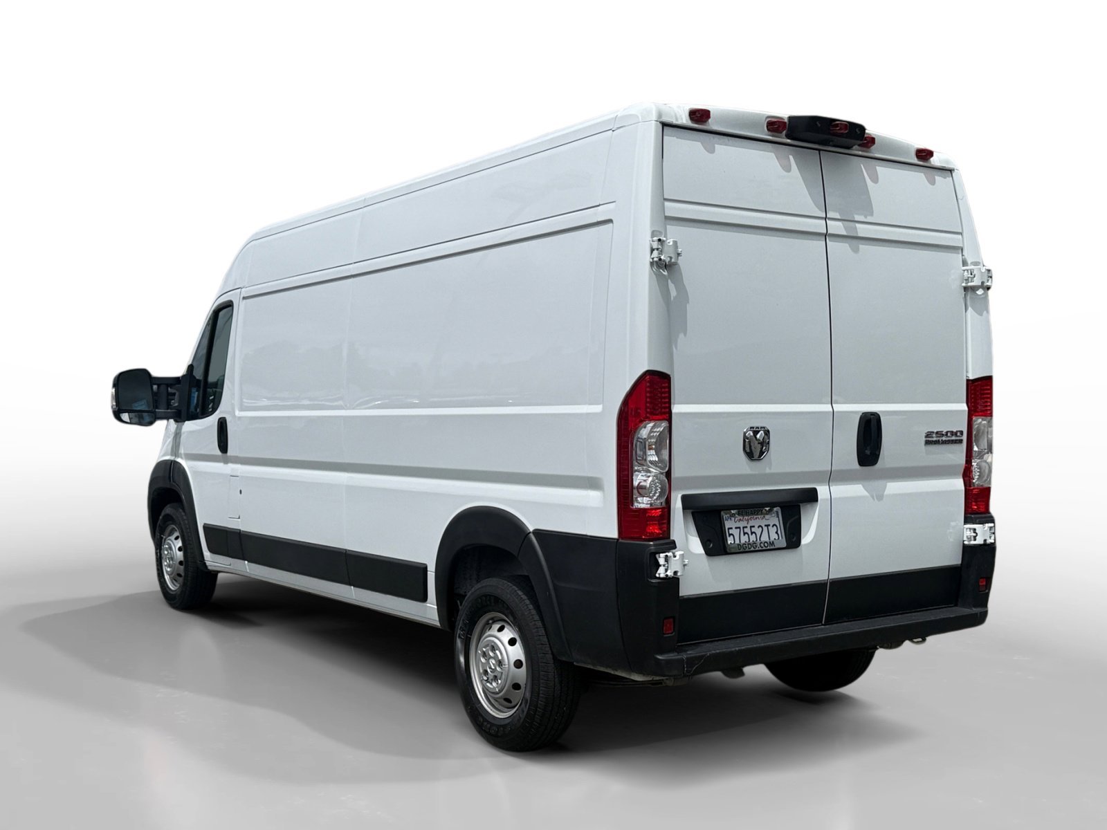 Used 2023 Bright White Clearcoat Ram High Roof image 3