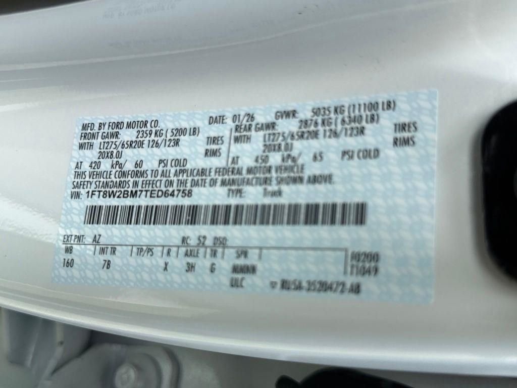 New 2026 Star White Metallic Tri-Coat Ford F-250® Platinum® image 56