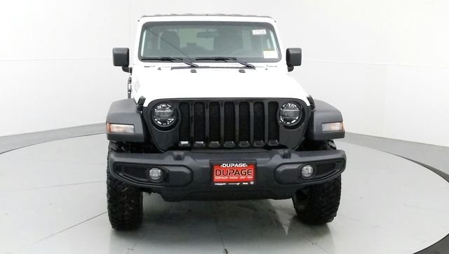 Used 2021 White Jeep Unlimited Willys image 2