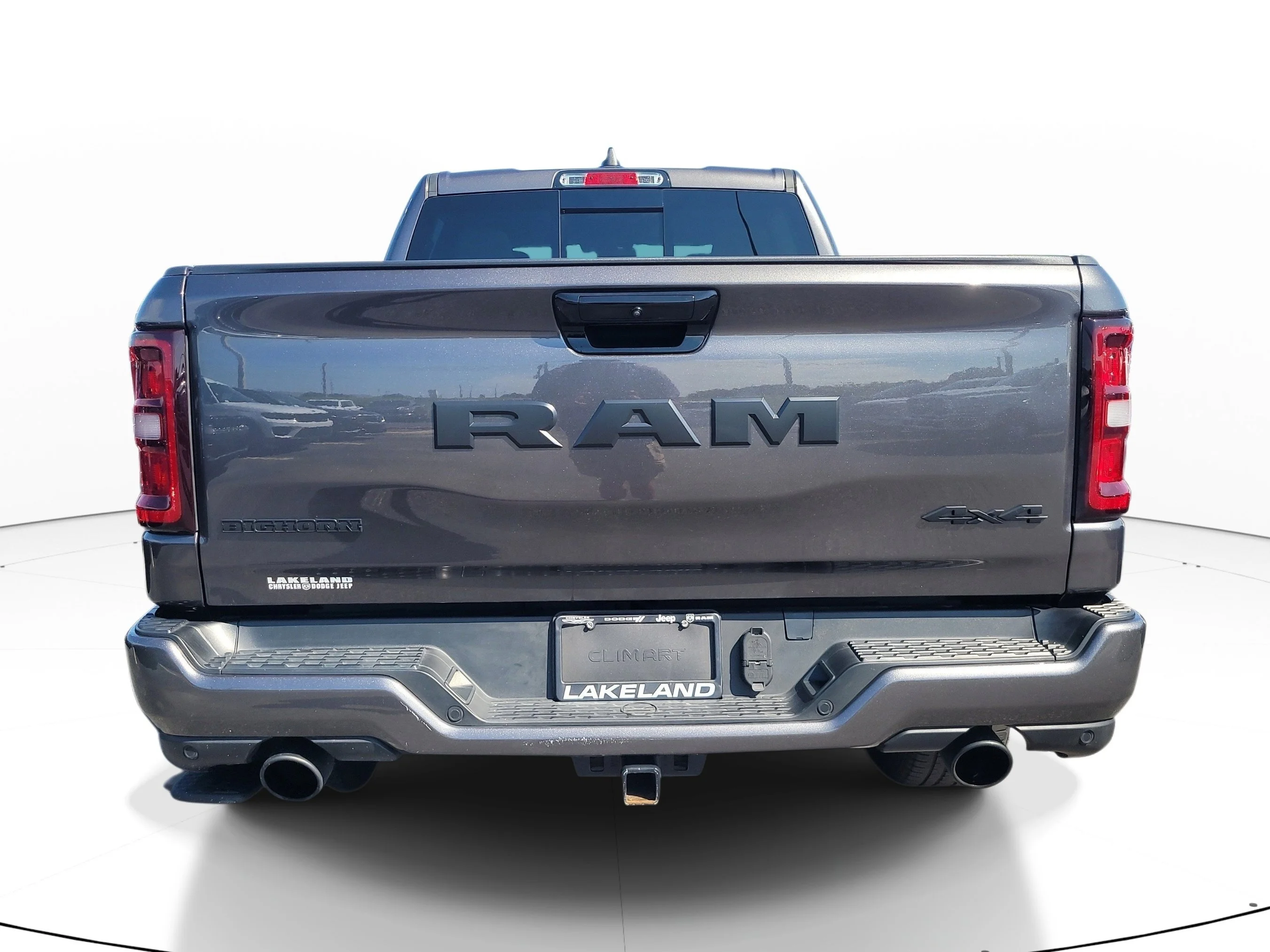 Used 2025 Granite Crystal Metallic Clearcoat Ram Big Horn image 5