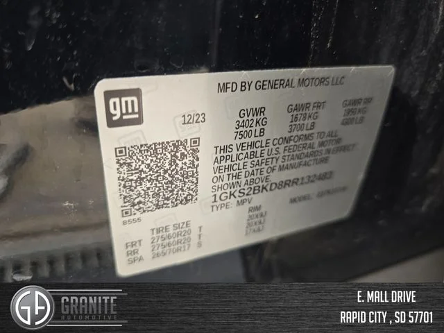Used 2024 Black GMC SLT image 30
