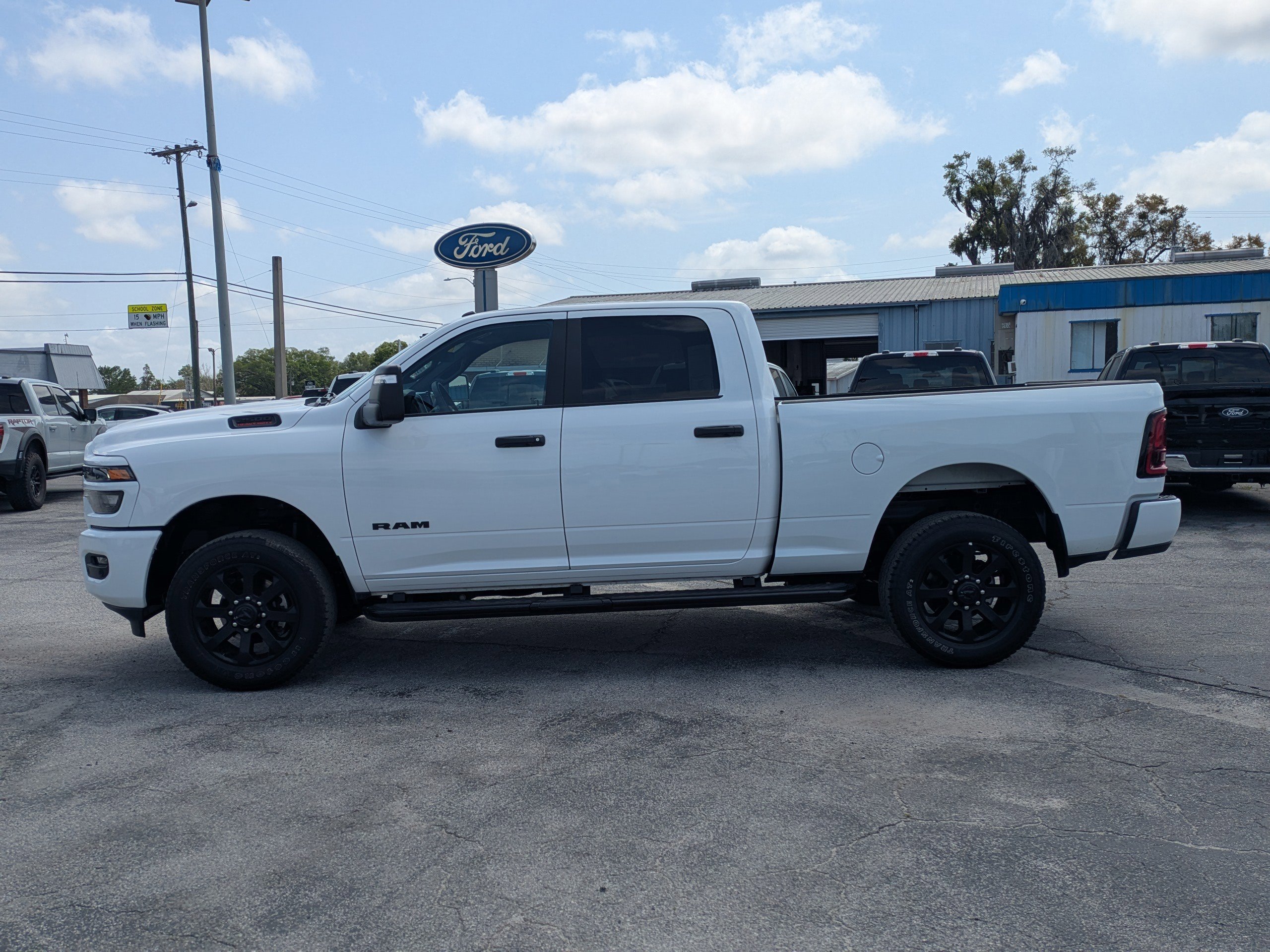 Used 2025 Bright White Clearcoat Ram Big Horn image 7