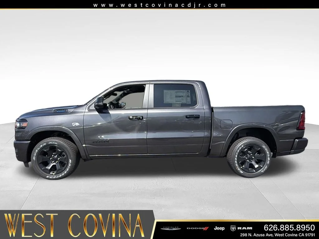 New 2026 Granite Crystal Metallic Clearcoat RAM Big Horn/Lone Star image 6