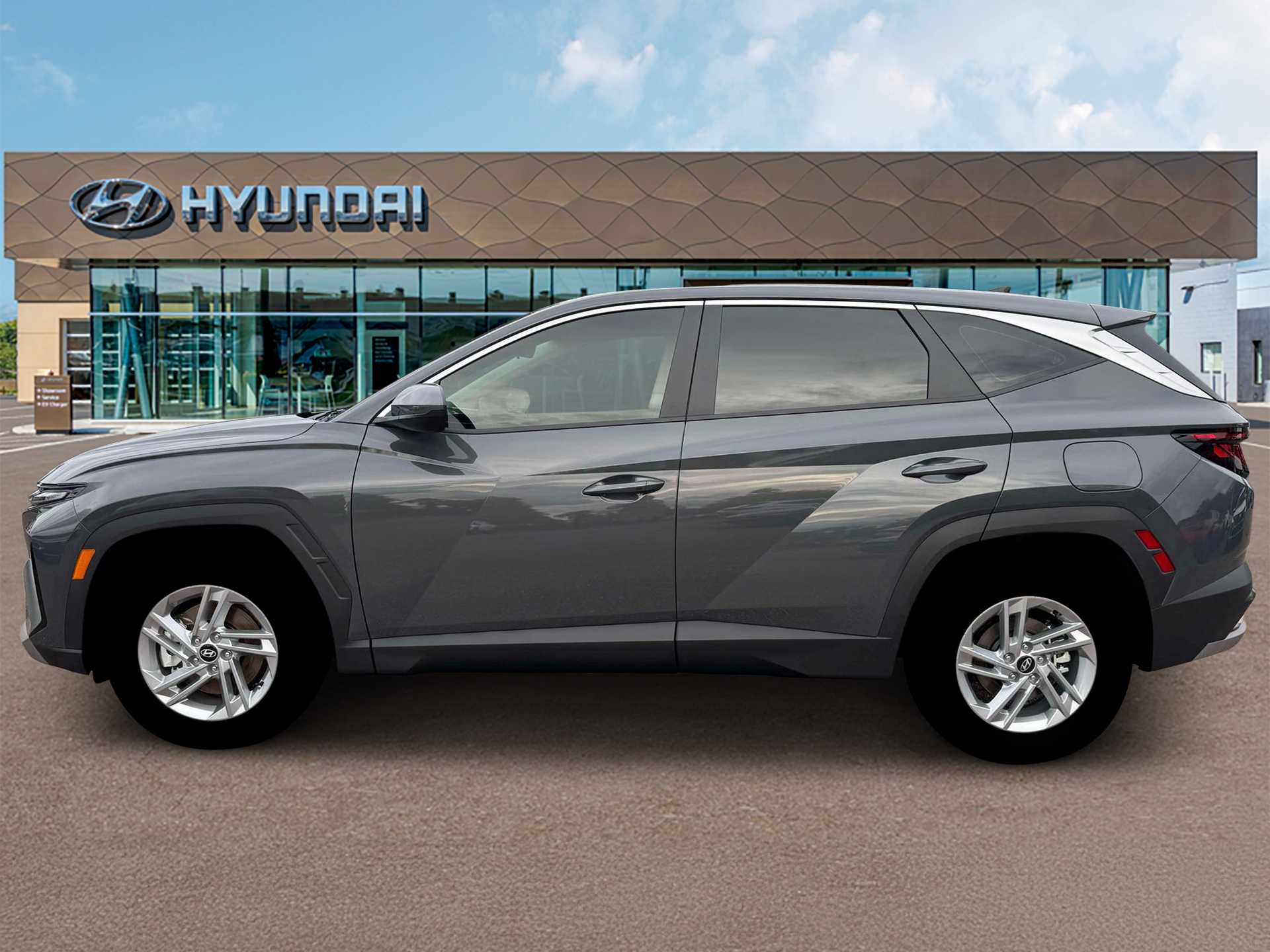 New 2026 Ecotronic Gray Hyundai SE FWD image 3