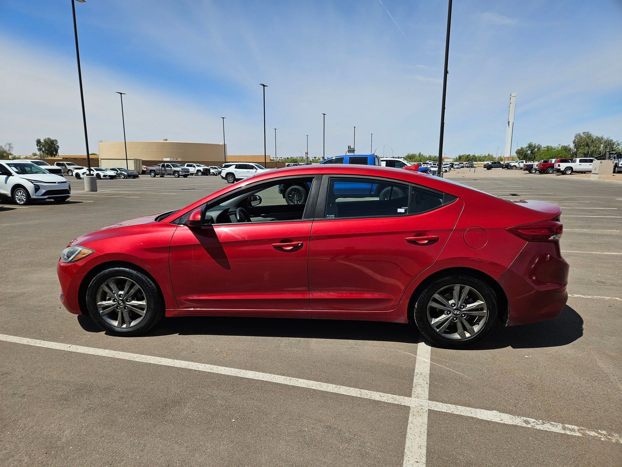 Used 2018 Hyundai Elantra SEL with VIN 5NPD84LF6JH251353 for sale in Casa Grande, AZ