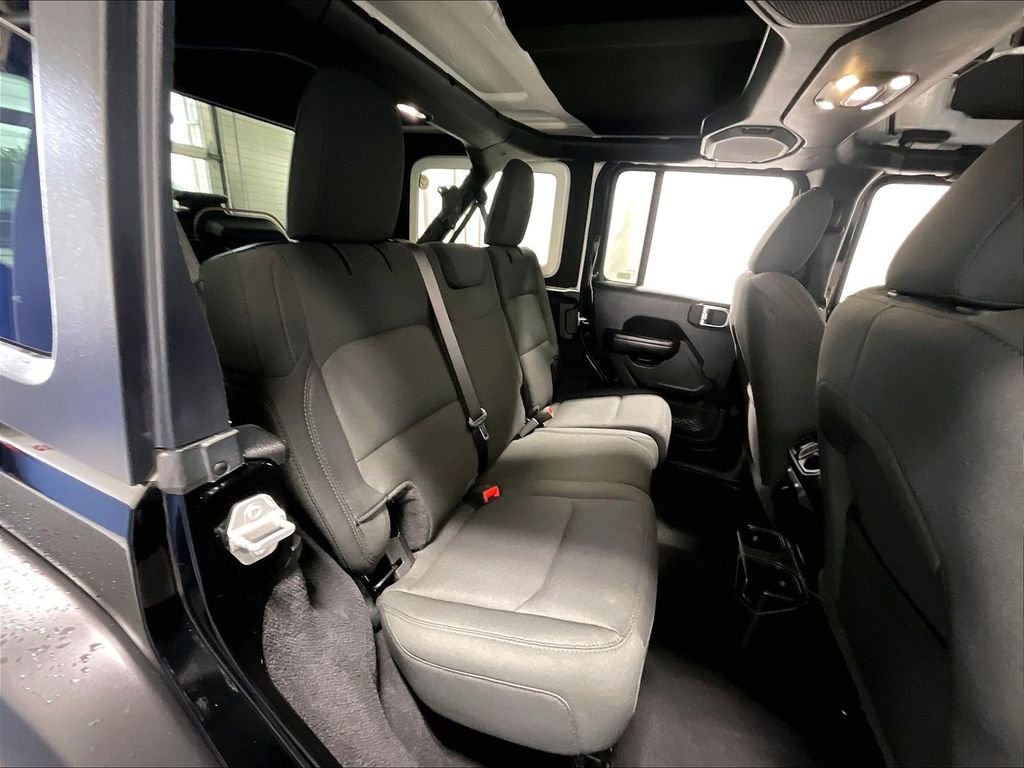 Used 2021 Black Jeep Unlimited Sport Altitude image 16